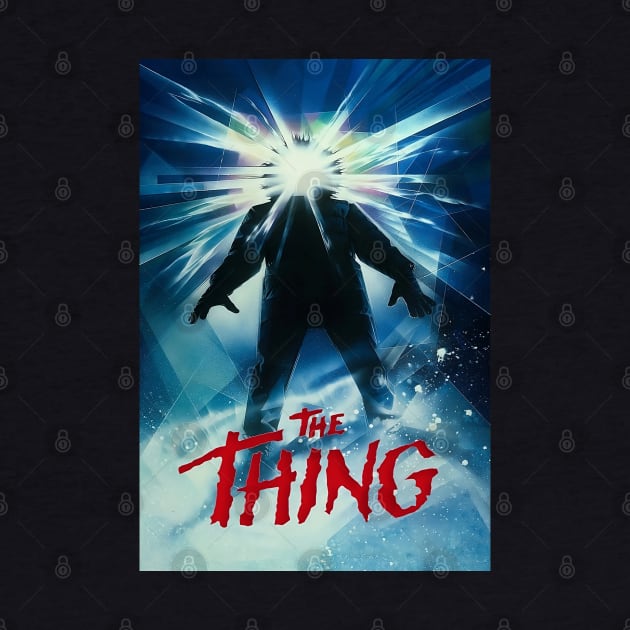 The Thing Movie Poster by HipHopTees